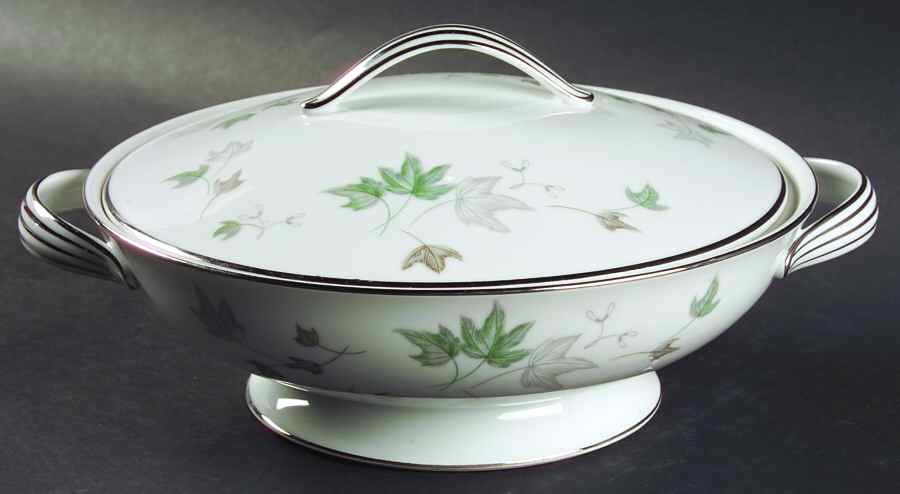 Greenwood Round Covered Vegetable by Noritake-1