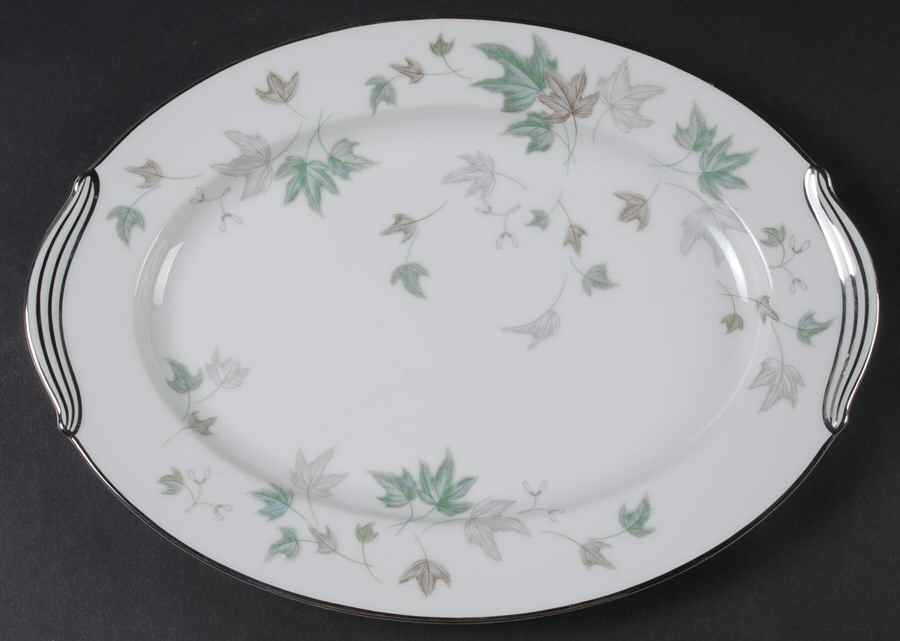 Greenwood 11" Oval Serving Platter by Noritake-1