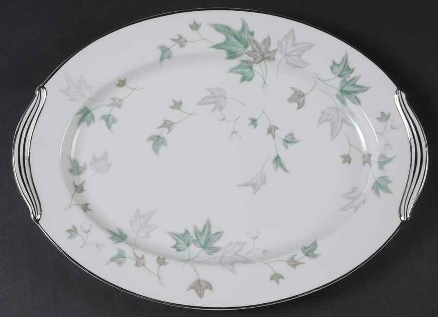 Greenwood 13" Oval Serving Platter by Noritake-1