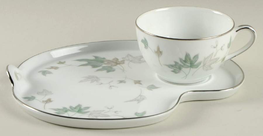 Greenwood Snack Plate & Cup Set by Noritake-1