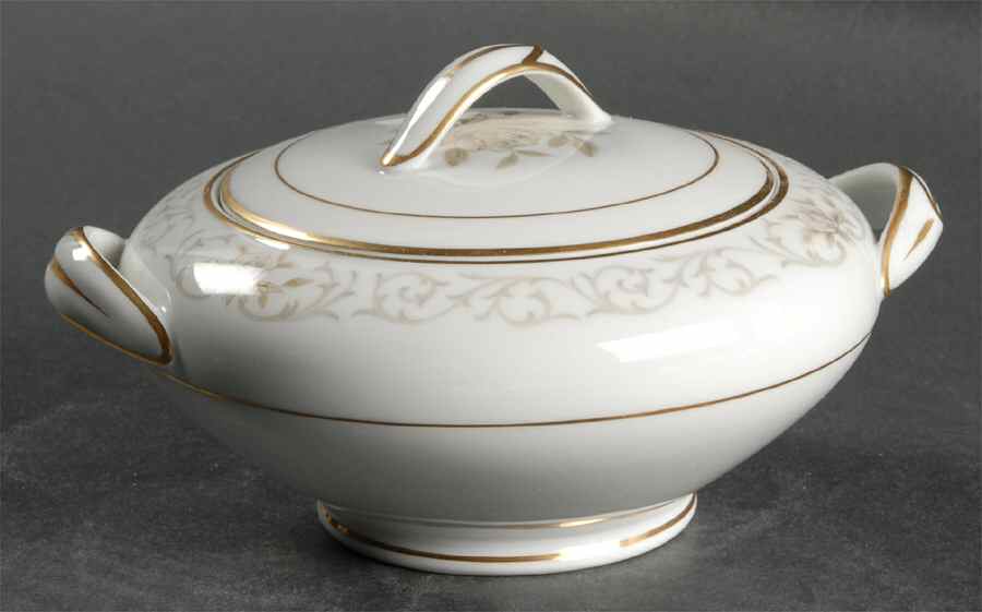 Grenada Sugar Bowl & Lid by Noritake-1