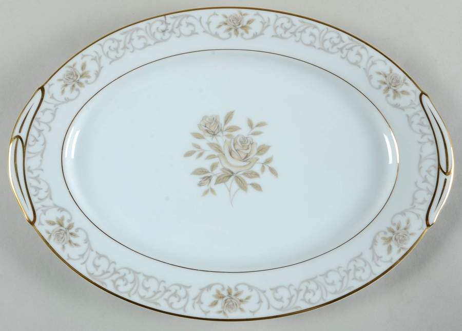 Grenada 13" Oval Serving Platter by Noritake-1