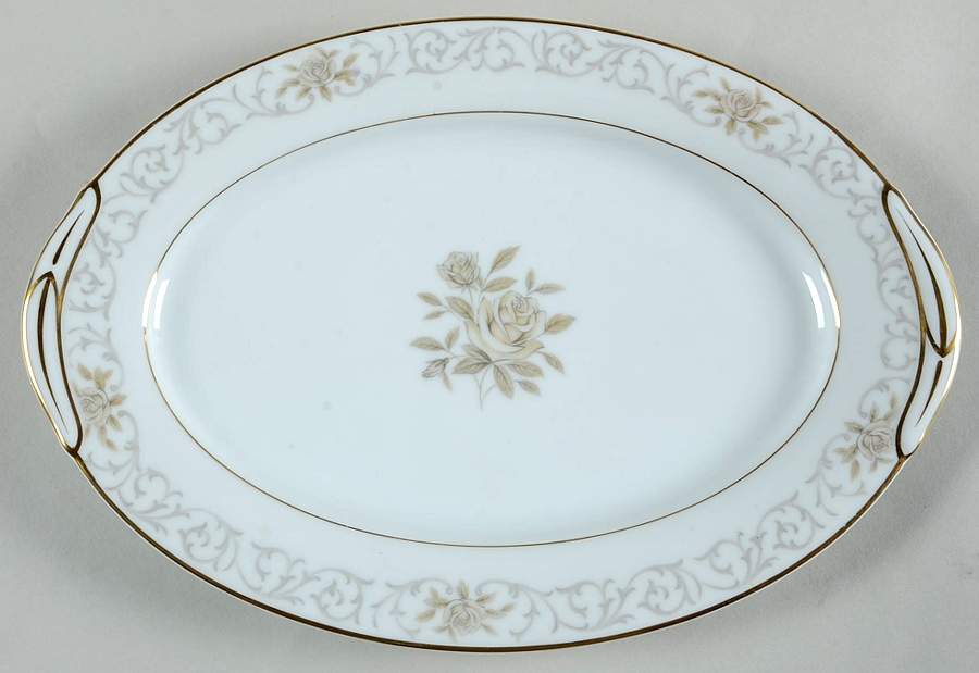 Grenada 12" Oval Serving Platter by Noritake-1