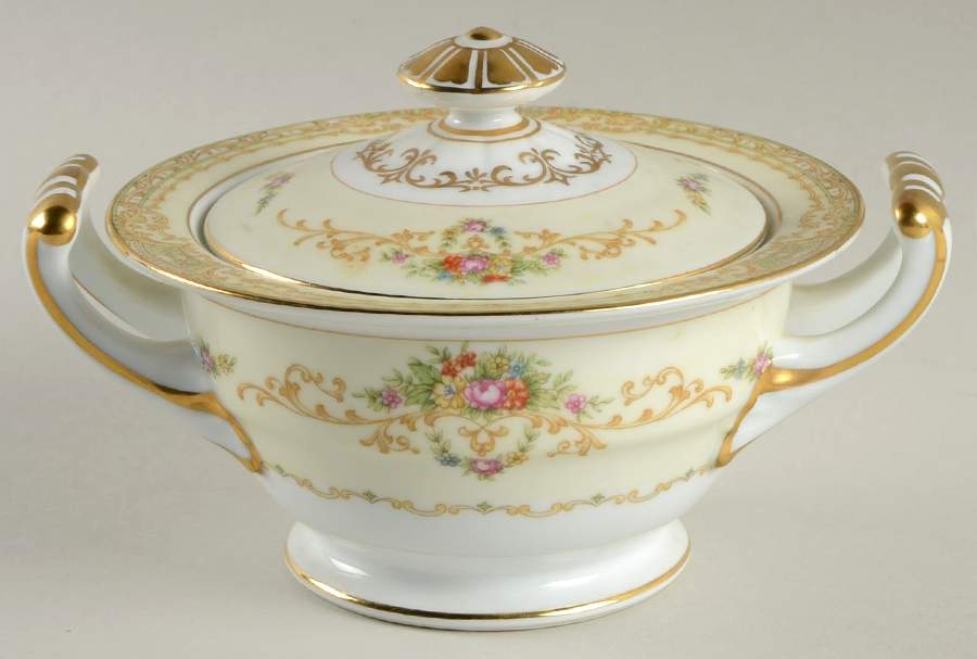Grenadier Sugar Bowl & Lid by Noritake-1