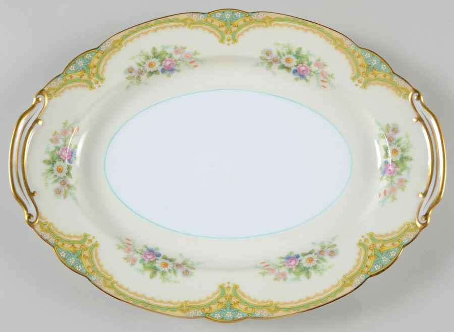 Grenolene 11" Oval Serving Platter by Noritake-1