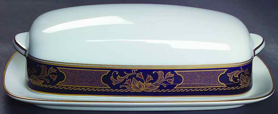 Grenoble 1/4 Lb Covered Butter by Noritake-1