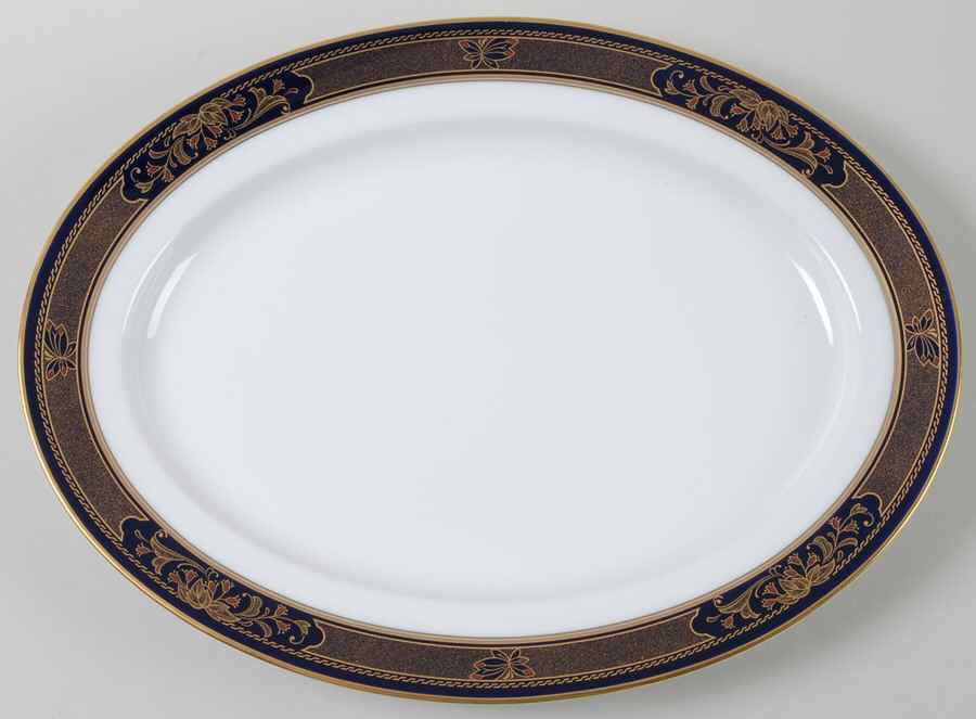 Grenoble 13" Oval Serving Platter by Noritake-1