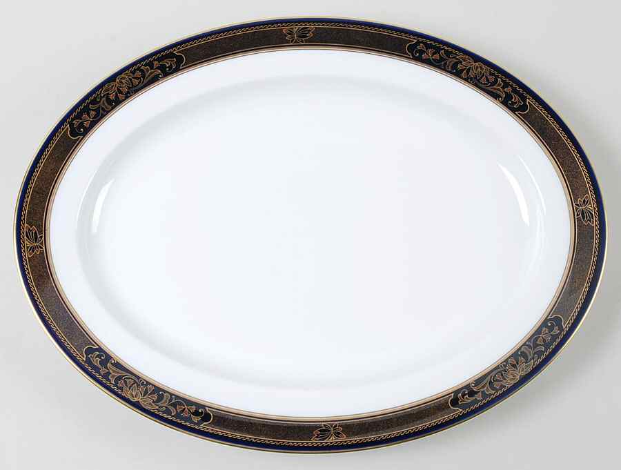 Grenoble 16" Oval Serving Platter by Noritake-1