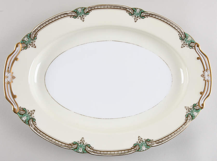 Grenwold 16" Oval Serving Platter by Noritake-1