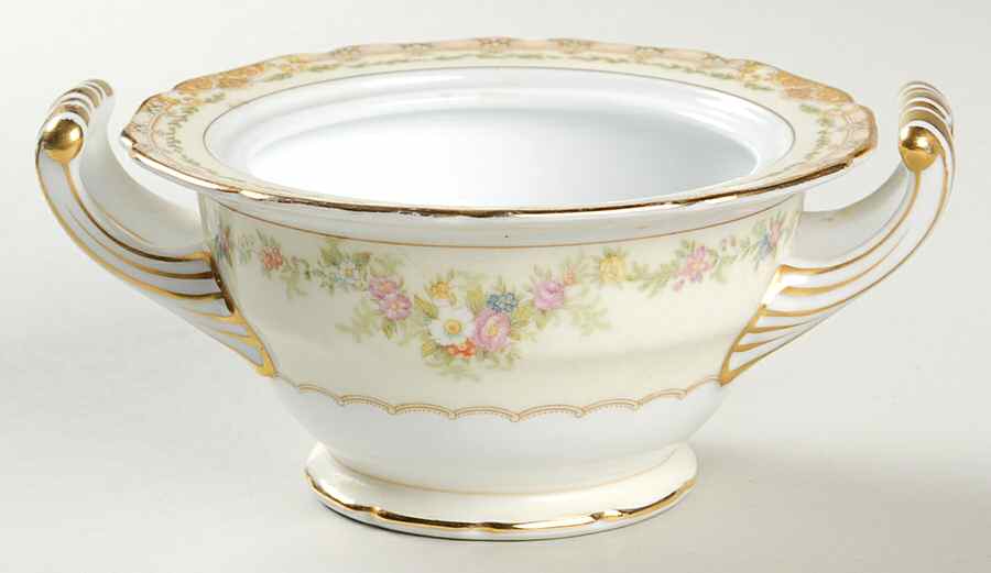 Greta Sugar Bowl No Lid by Noritake-1