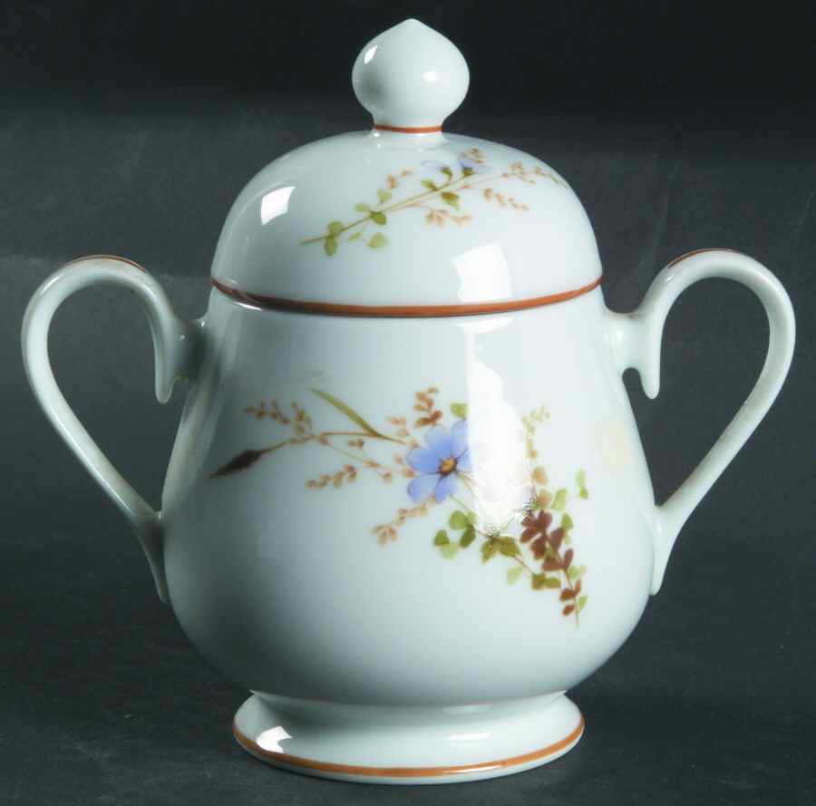 Grown Free Sugar Bowl & Lid by Noritake-1