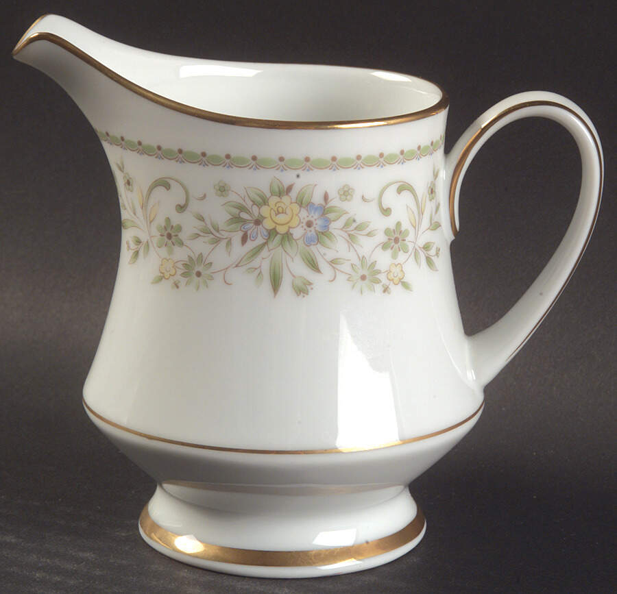 Green Hill Creamer by Noritake-1
