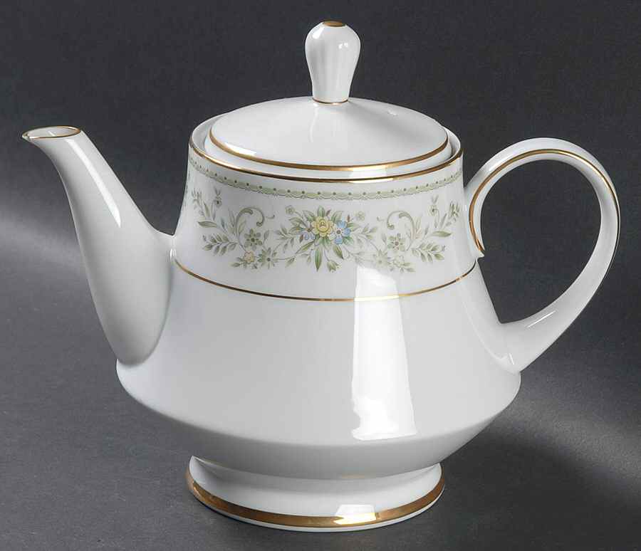 Green Hill Teapot & Lid by Noritake-1