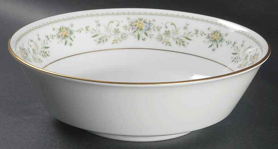 Green Hill 9" Round Vegetable Bowl by Noritake-1