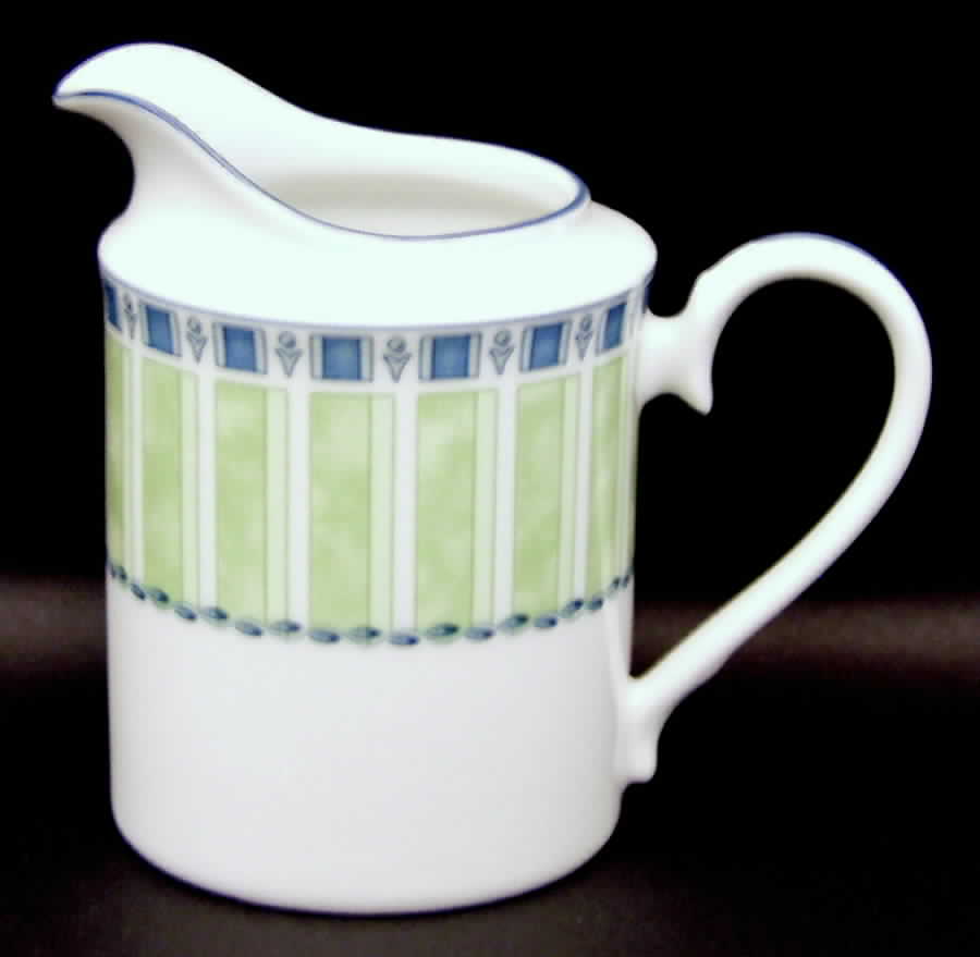 Green Icicle Creamer by Noritake-1