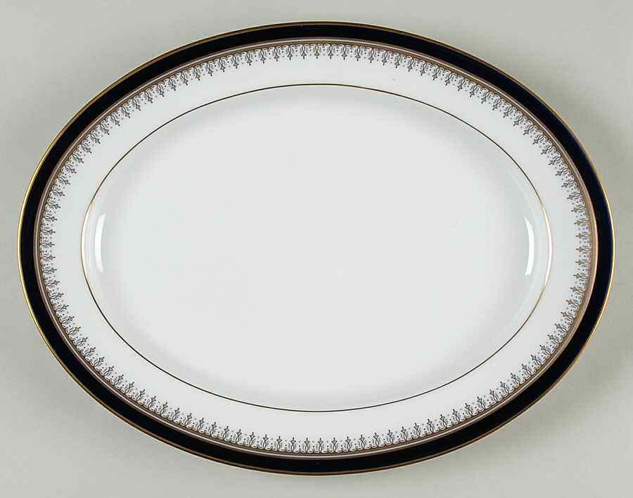 Grand Monarch 13" Oval Serving Platter by Noritake-1