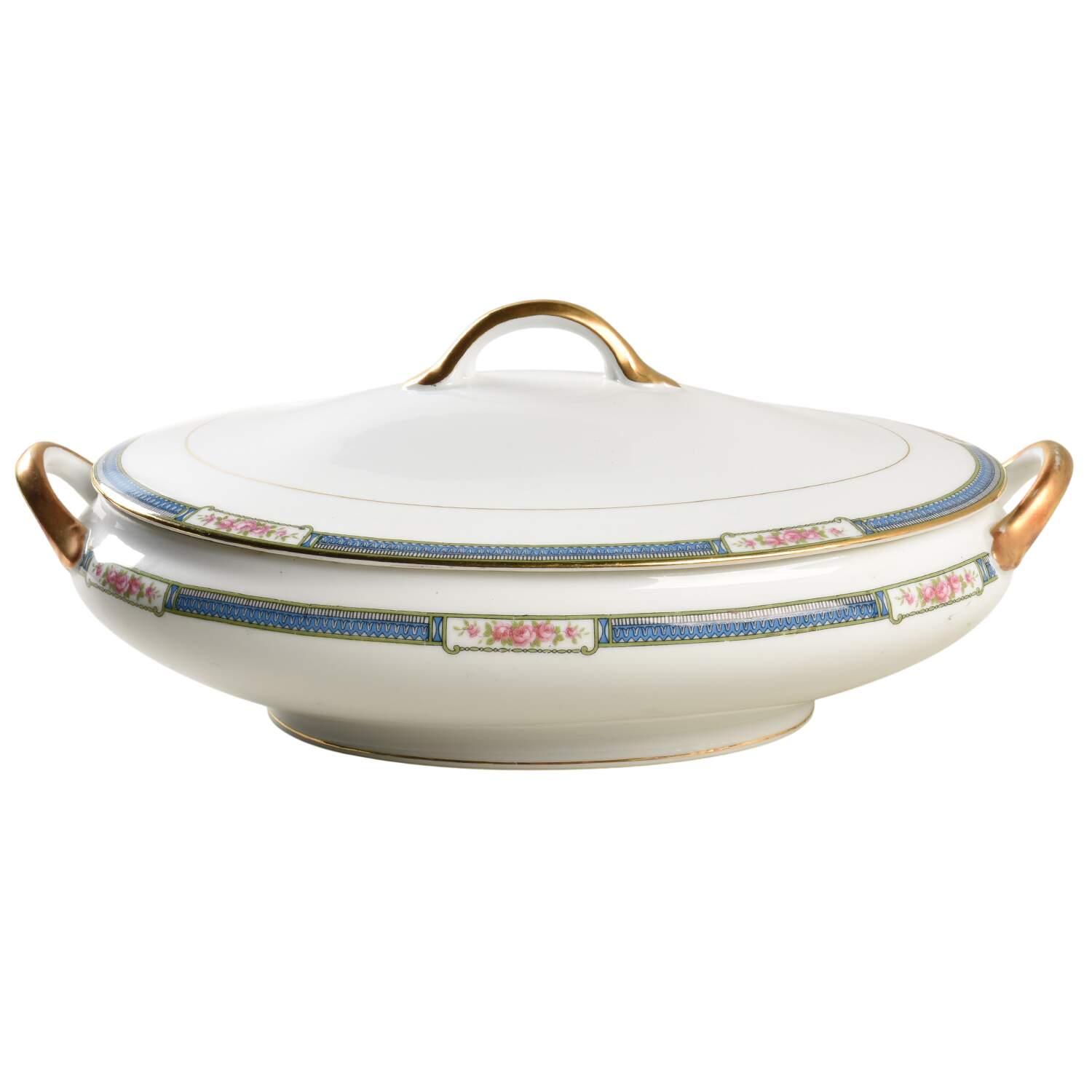 Grosvenor 10" Oval Vegetable Bowl by Noritake-1