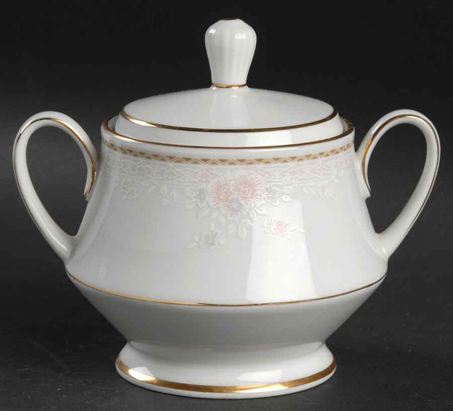 Grammercy Park Sugar Bowl & Lid by Noritake-1