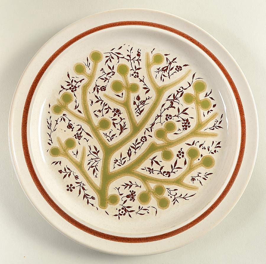 Green Tree Salad Plate by Noritake-1