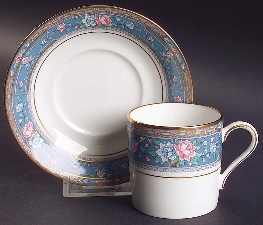 Grand Terrace Flat Demitasse Cup & Saucer Set by Noritake-1