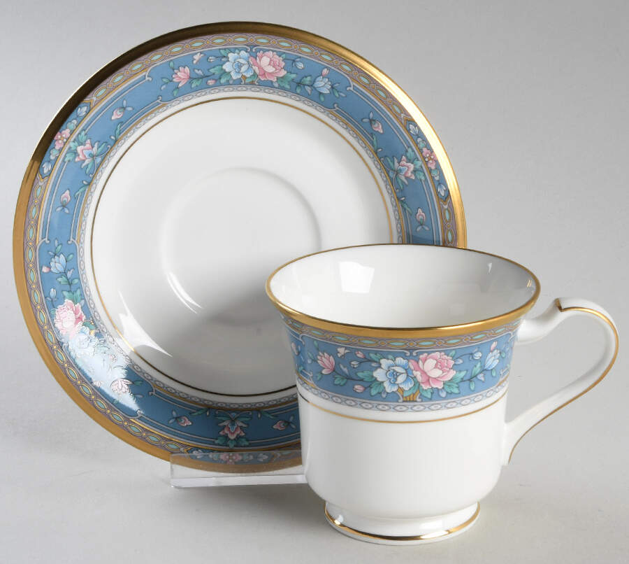 Grand Terrace Footed Cup & Saucer Set by Noritake-1