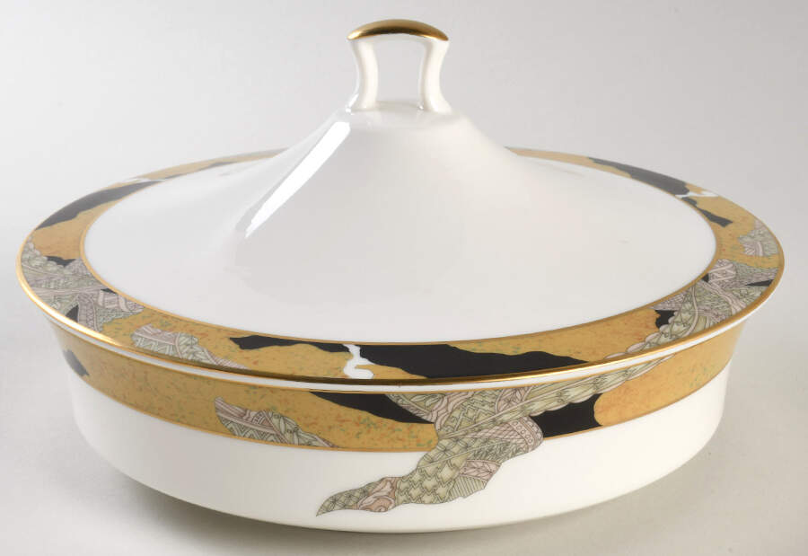 Grand Vision Round Covered Vegetable by Noritake-1