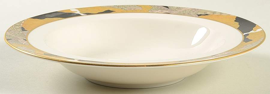 Grand Vision Rim Soup Bowl by Noritake-1