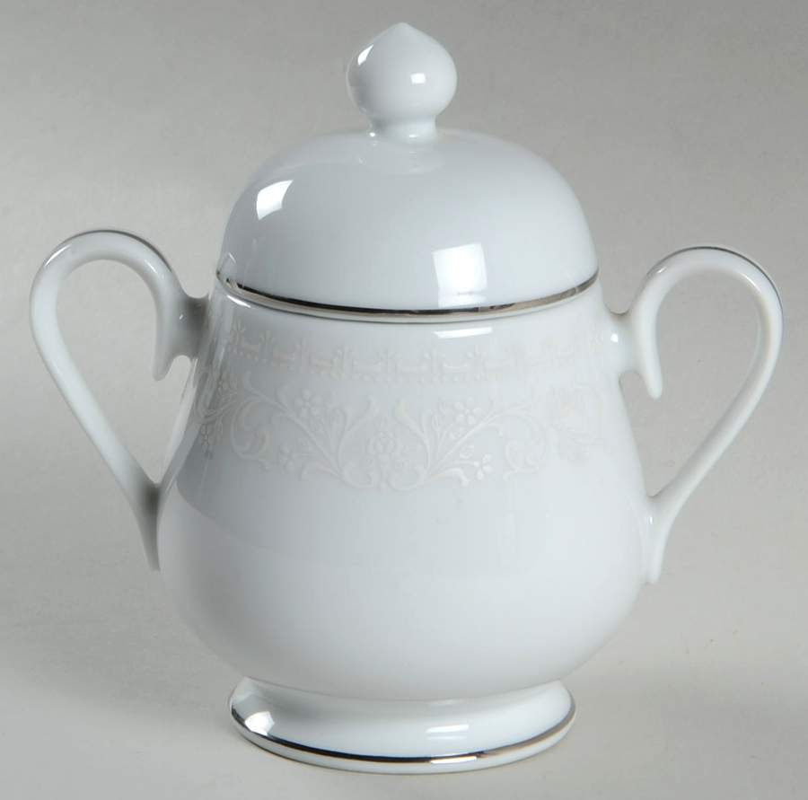 Guenevere Sugar Bowl & Lid by Noritake-1