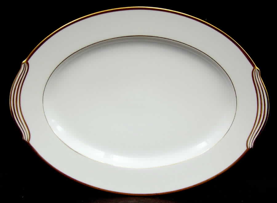 Guilford 11" Oval Serving Platter by Noritake-1