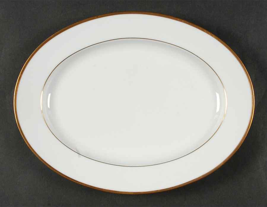 Guilford 11" Oval Serving Platter by Noritake-1