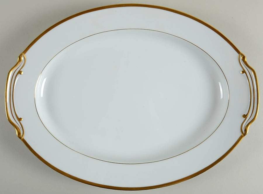 Gwendolyn 16" Oval Serving Platter by Noritake-1