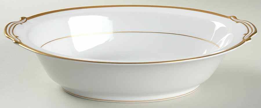 Gwendolyn 10" Oval Vegetable Bowl by Noritake-1