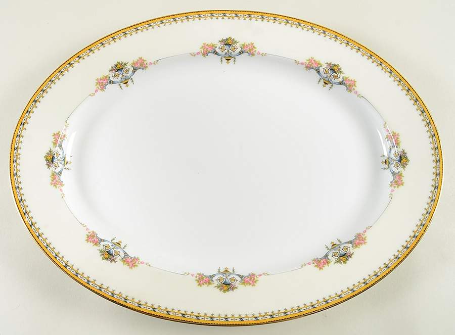Hacienda 16" Oval Serving Platter by Noritake-1