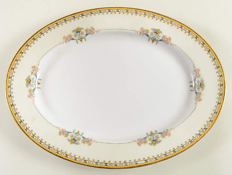 Hacienda 11" Oval Serving Platter by Noritake-1