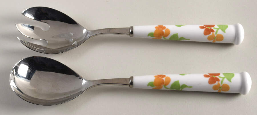 Happy Days (2 Piece) Salad Set with Stainless Bowl by Noritake-1