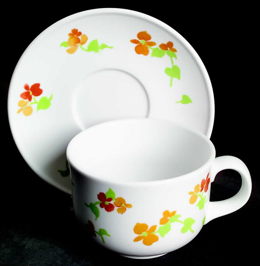 Happy Days Oversized Cup & Saucer Set by Noritake-1