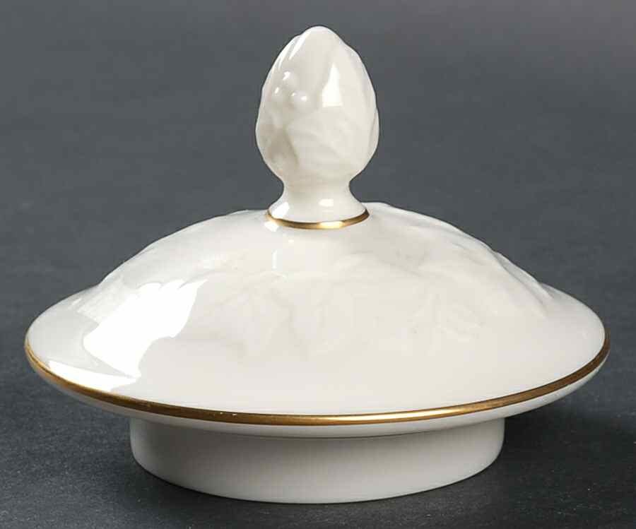 Halls of Ivy (Gold Trim) Lid for Coffee Pot by Noritake-1
