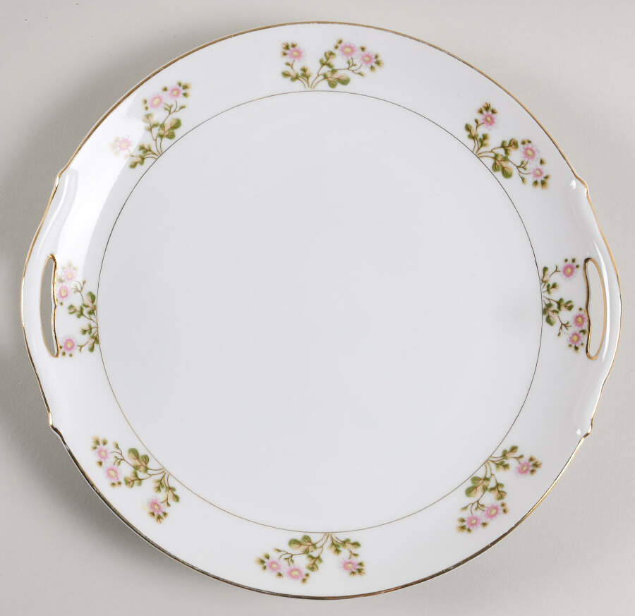 Hakone Handled Cake Plate by Noritake-1