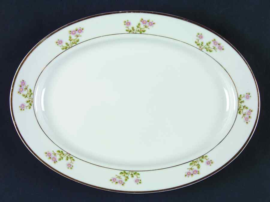 Hakone 10" Oval Serving Platter by Noritake-1