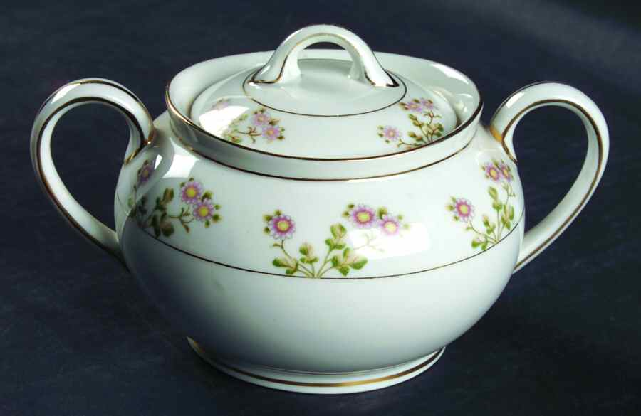 Hakone Sugar Bowl & Lid by Noritake-1