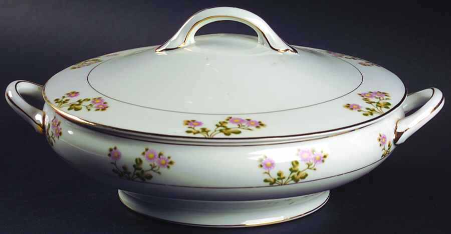 Hakone Round Covered Vegetable by Noritake-1