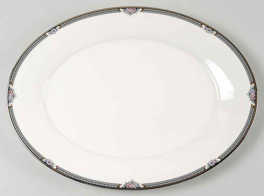 Halifax 15" Oval Serving Platter by Noritake-1