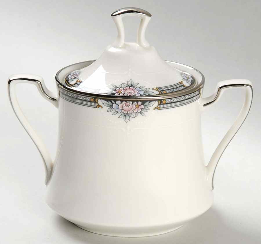 Halifax Sugar Bowl & Lid by Noritake-1