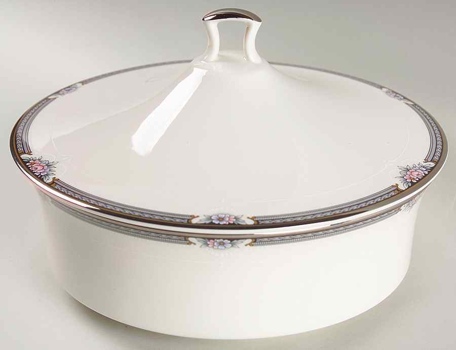 Halifax Large Round Covered Vegetable by Noritake-1