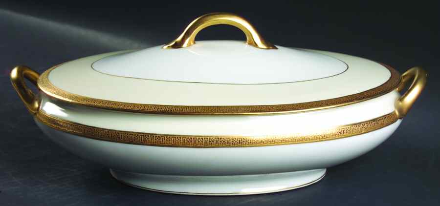Halcyon Oval Covered Vegetable by Noritake-1