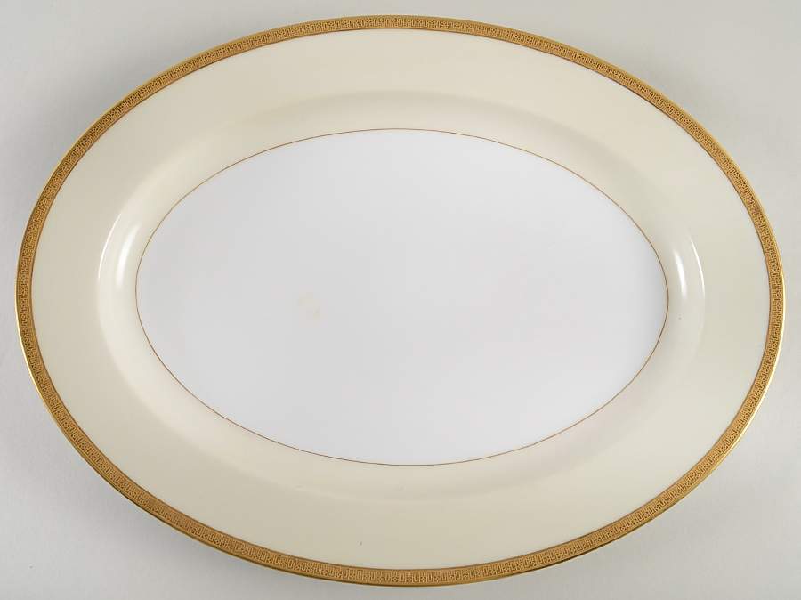 Halcyon 16" Oval Serving Platter by Noritake-1