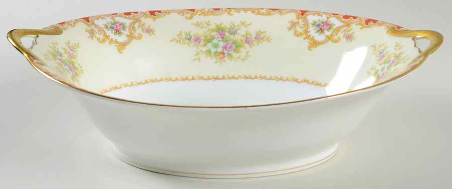 Hampton 10" Oval Vegetable Bowl by Noritake-1
