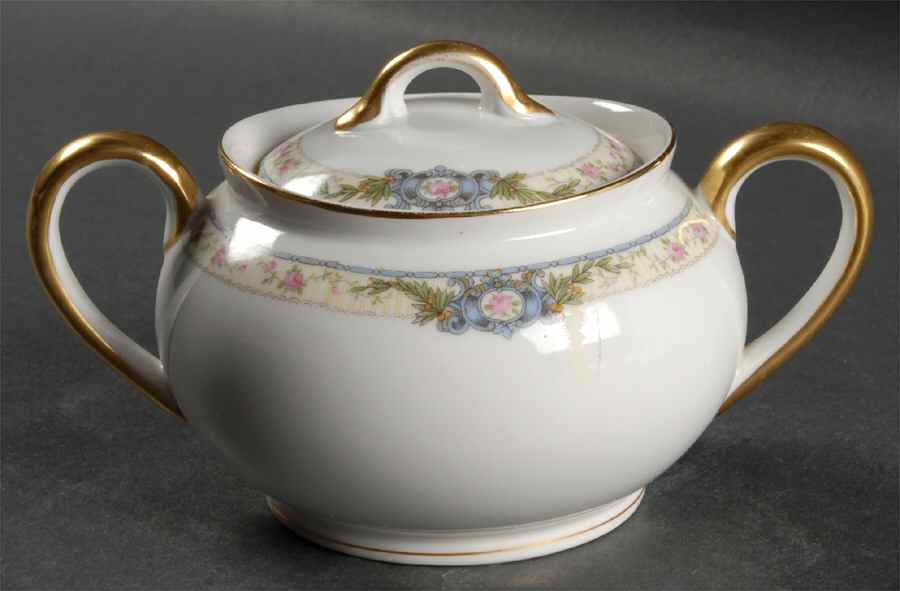 Hanover Sugar Bowl & Lid by Noritake-1