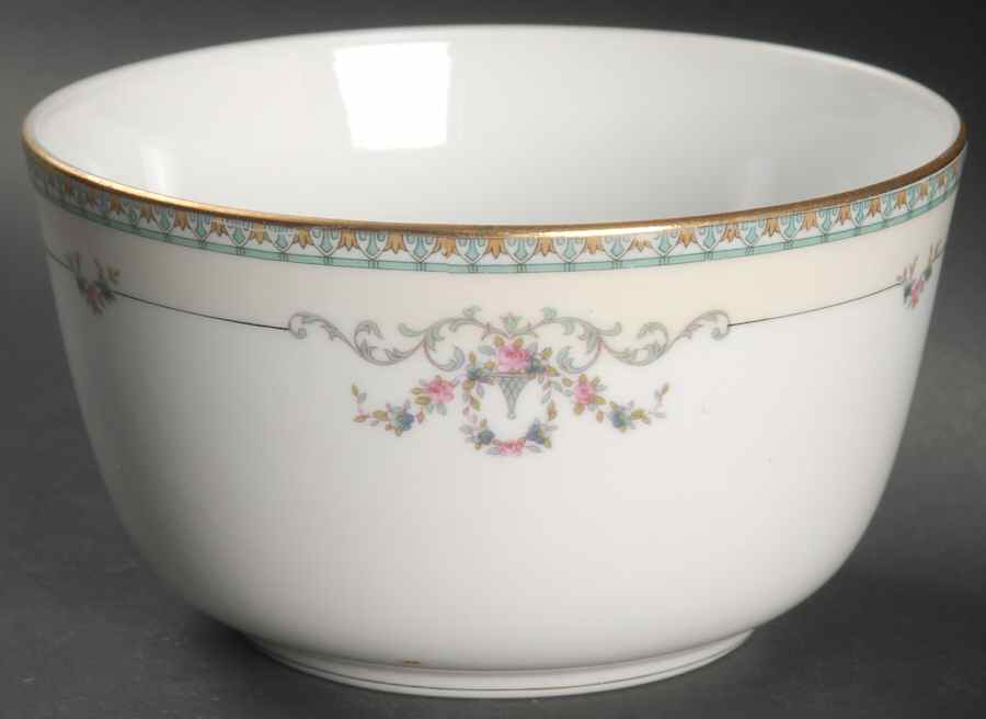 Hanover Cranberry Bowl by Noritake-1