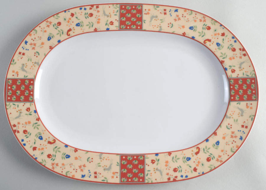 Hannibal 16" Oval Serving Platter by Noritake-1